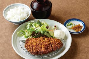 黒豚ロースカツ定食
