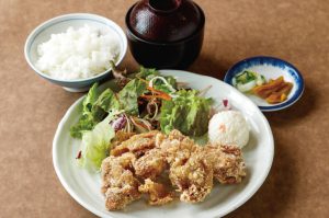 から揚げ定食